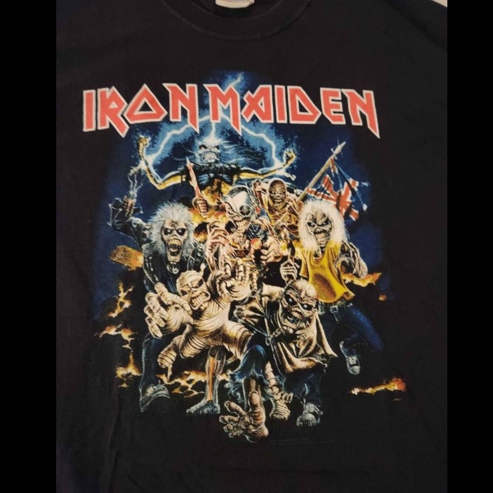 Vintage Iron Maiden tshirt